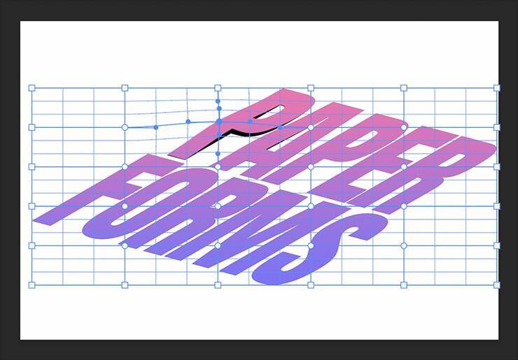 【Photoshop】薄い紙で作った切り文字風のロゴ表現（極薄／切り文字／ロゴ）