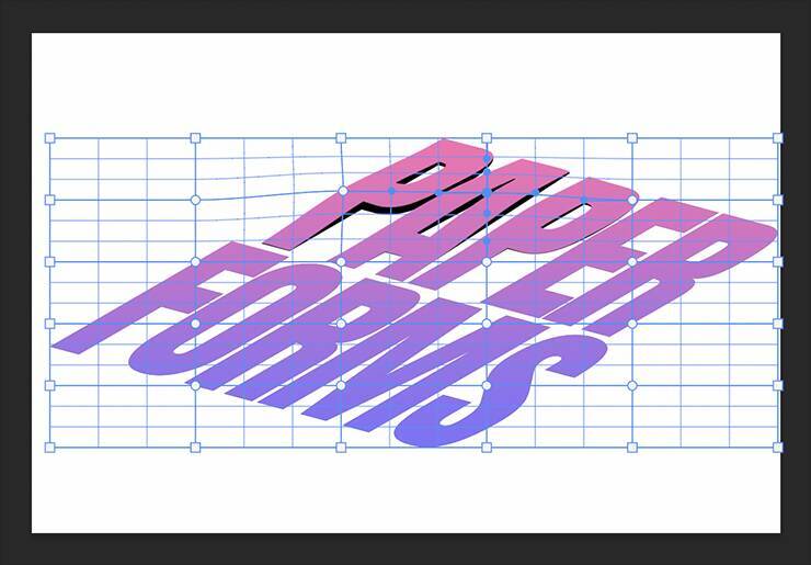 【Photoshop】薄い紙で作った切り文字風のロゴ表現（極薄／切り文字／ロゴ）