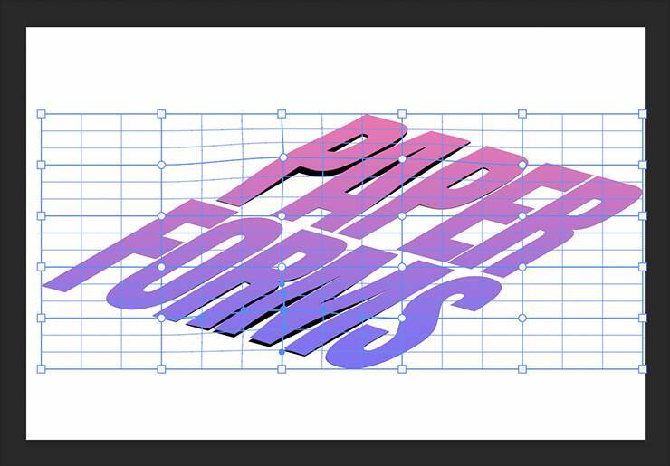 【Photoshop】薄い紙で作った切り文字風のロゴ表現（極薄／切り文字／ロゴ）