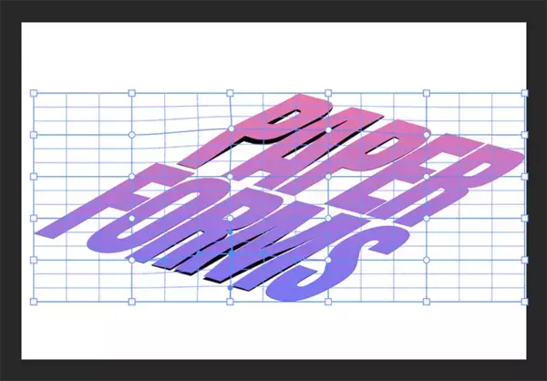 「【Photoshop】薄い紙で作った切り文字風のロゴ表現（極薄／切り文字／ロゴ）」の画像