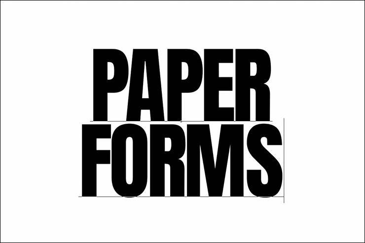 【Photoshop】薄い紙で作った切り文字風のロゴ表現（極薄／切り文字／ロゴ）