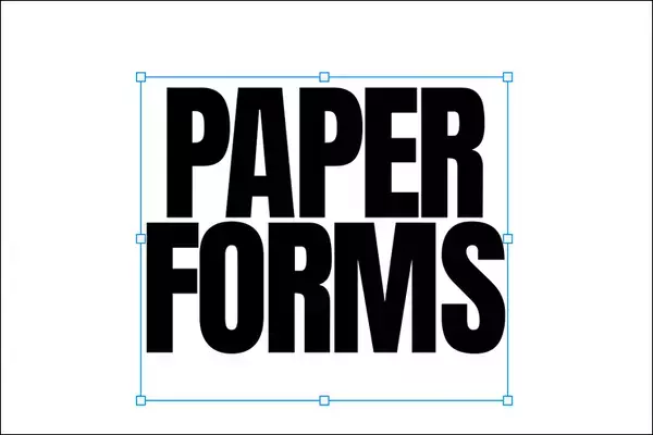 「【Photoshop】薄い紙で作った切り文字風のロゴ表現（極薄／切り文字／ロゴ）」の画像