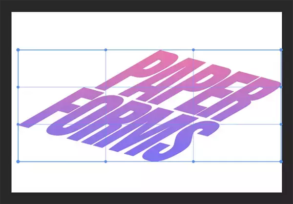 「【Photoshop】薄い紙で作った切り文字風のロゴ表現（極薄／切り文字／ロゴ）」の画像