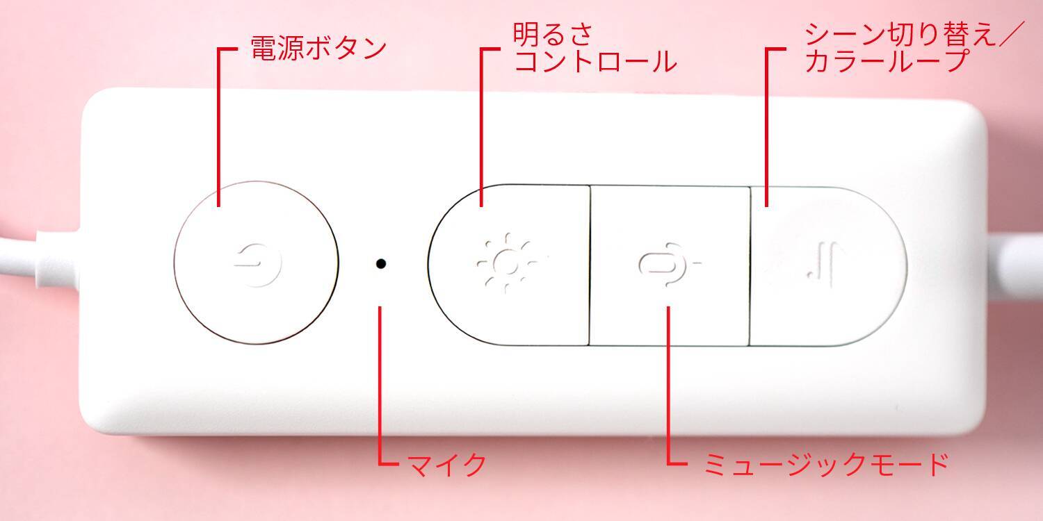 手で曲げるだけで思いのままの形になる「SwitchBot RGBICワイヤーネオンライト」
