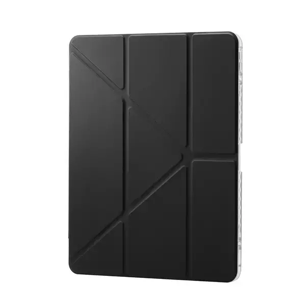 「エレコム、折り紙のように自由に畳める多機能スタンド付きのiPadケース「ORIGAMIX」」の画像