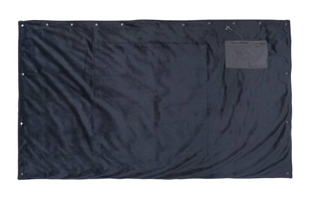 サンコーから腰に巻いたり膝に掛けたりできるUSBヒーター内蔵のブランケット「ほかまる」が登場！