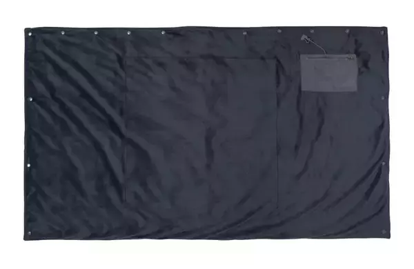 「サンコーから腰に巻いたり膝に掛けたりできるUSBヒーター内蔵のブランケット「ほかまる」が登場！」の画像