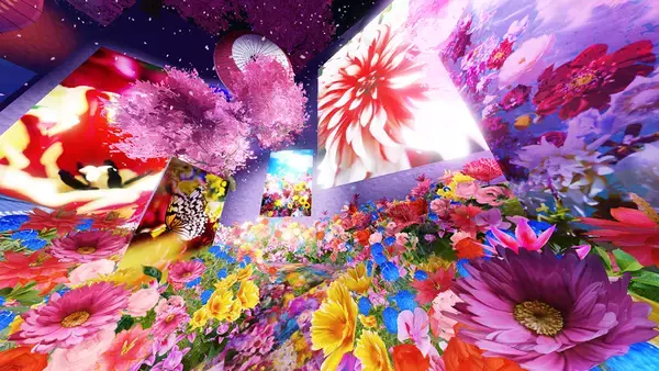 3D空間プラットフォームの「Roblox」で蜷川実花氏の作品世界に入り込める没入型アート空間が公開