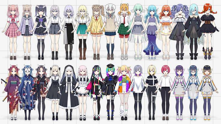 配信用のキャラを“レンタル”できるDELTA-Vの「汎用素体計画」サービスが正式リリース