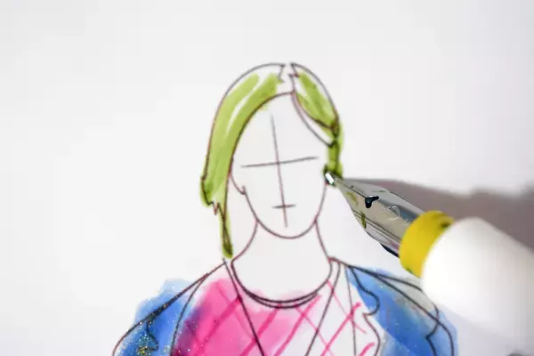 「いろいろな描き味が楽しめて洗浄も簡単な毛筆タイプのつけペン「hocoro ブラッシュ」お試しレビュー」の画像