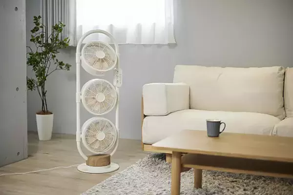 3つのファンで強力な風を送る「moku.3連マルチファン」発売