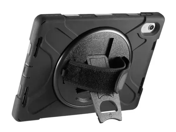 「サンワサプライ、ショルダーベルト付きで360°回転ハンドルを備えたiPad用ケースを発売」の画像