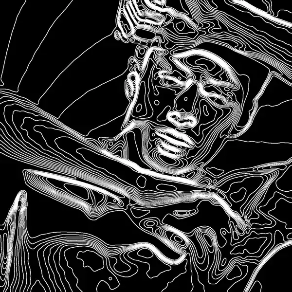 「【Photoshop】写真から作るラインアート風の表現」の画像