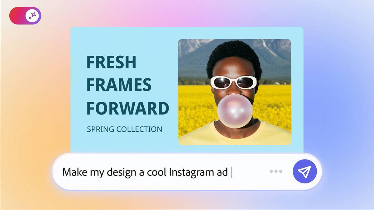 アドビ、Adobe Expressに対話型の新しいAIアシスタント機能を追加 〜さらなる創造性を支援〜
