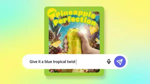 「アドビ、Adobe Expressに対話型の新しいAIアシスタント機能を追加 〜さらなる創造性を支援〜」の画像