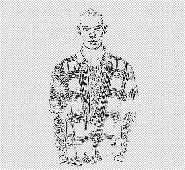 「Photoshopで木版画風のビジュアルを表現（木版画／写真加工）」の画像