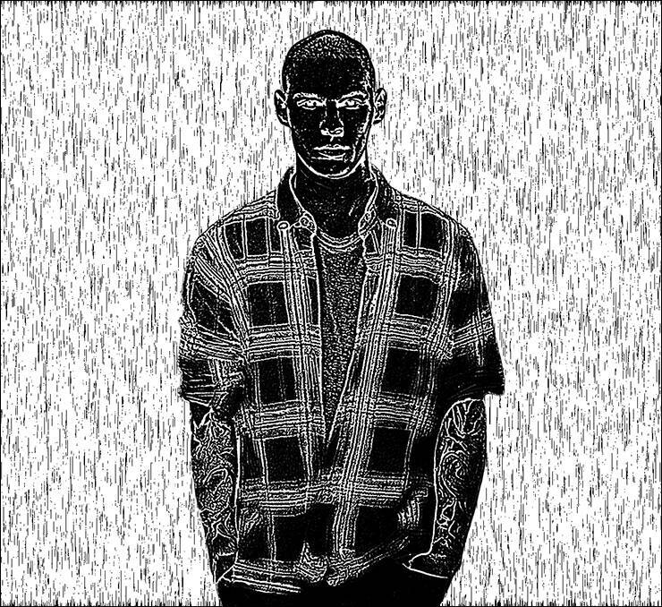 Photoshopで木版画風のビジュアルを表現（木版画／写真加工）