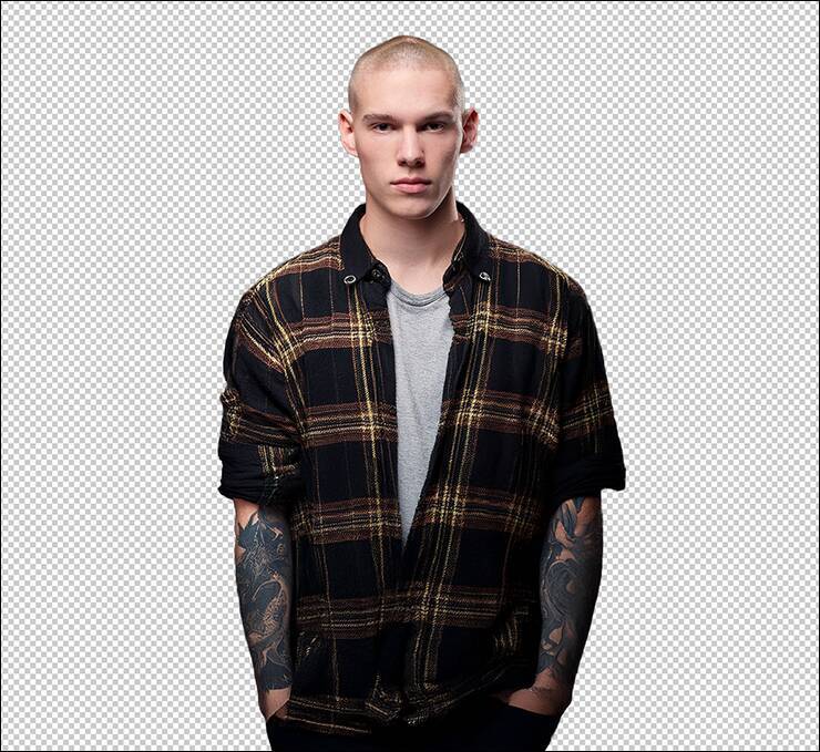 Photoshopで木版画風のビジュアルを表現（木版画／写真加工）