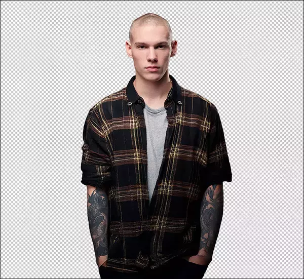 「Photoshopで木版画風のビジュアルを表現（木版画／写真加工）」の画像