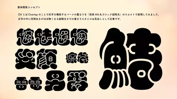 Monotype Fontsに追加されたレトロモダン書体「筑紫AN丸ゴOV-U」の “遊び心” に注目