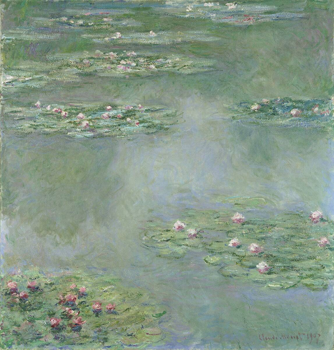 モネの没後100年とポーラ美術館の開館25周年を記念した「あたらしい目 ― モネと21世紀のアート」展