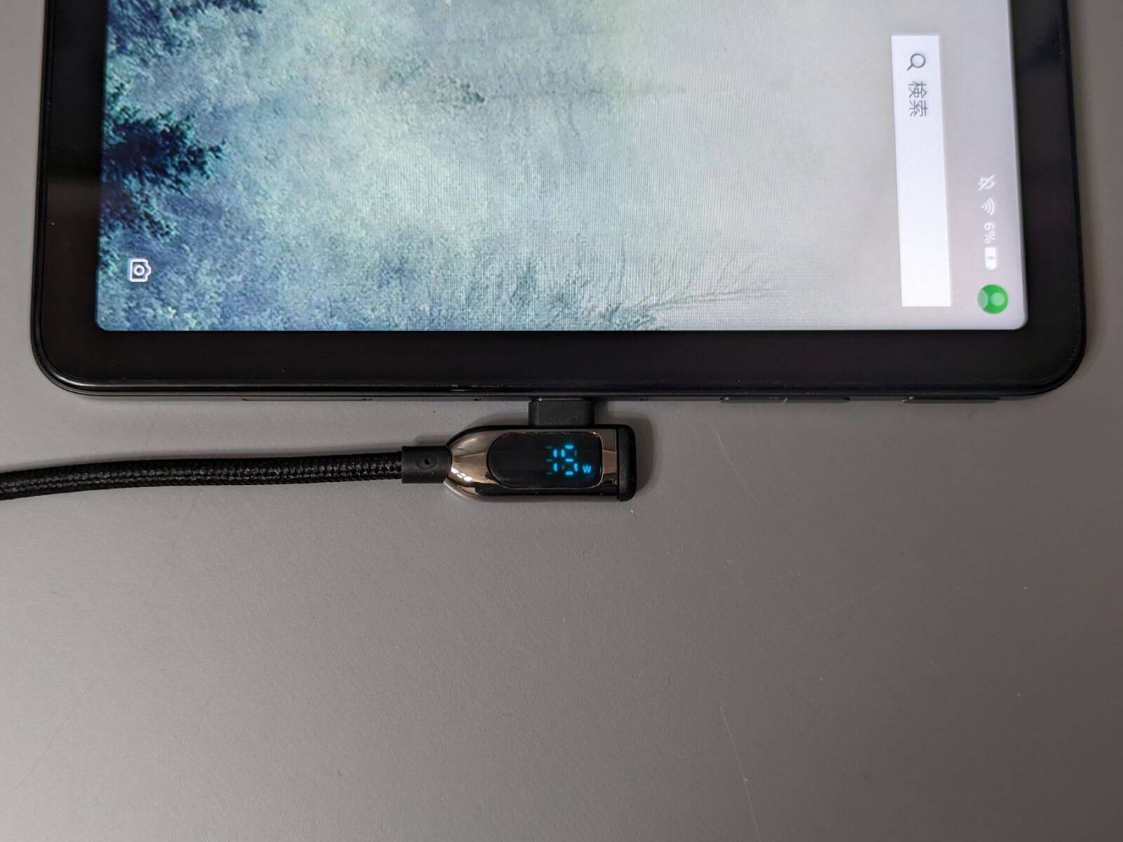 ｢ちゃんと充電できてる？｣がひとめで分かる、充電器からの供給電力を表示可能なUSB Type-Cケーブル