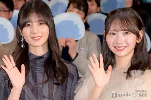 日向坂46小坂菜緒＆藤嶌果歩、絆感じた瞬間は？「転スラ」アフレコの反響も明かす【劇場版 転生したらスライムだった件 蒼海の涙編】