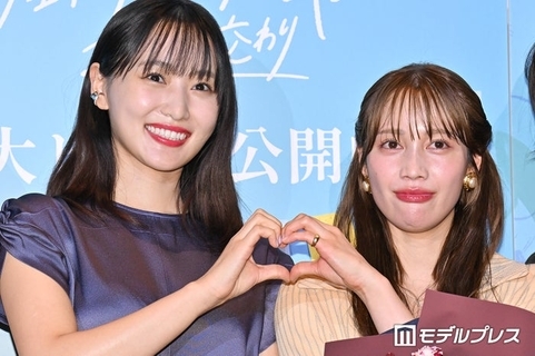 菅井友香＆中村ゆりか、サプライズに感激 中村は大粒の涙「本当に嬉しいです」【チェイサーゲームW 水魚の交わり】