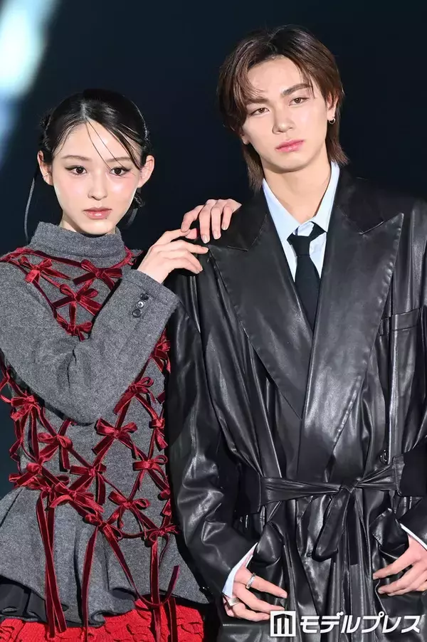 「今日好き」きんりのカップル、リボン＆レザーがお似合い 内田金吾「めっちゃ幸せです」 【ガルアワ2026SS】