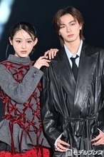 「今日好き」きんりのカップル、リボン＆レザーがお似合い 内田金吾「めっちゃ幸せです」 【ガルアワ2026SS】