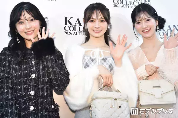 AKB48伊藤百花・佐藤綺星・八木愛月、舞台上で「ニヤッてしちゃった」理由告白「自慢のメンバーだなと思いました」【関コレ2026A/W】