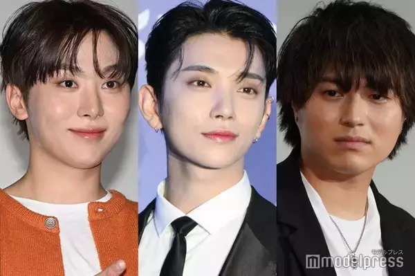 上田竜也・竹中雄大・菅田琳寧でSEVENTEENライブへ ジョシュア＆スングァンとのオフショットも公開「コラボしようねって話してた」