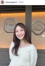 野村彩也子アナ、美肩輝くノースリーブトップスに熱視線「ラインが綺麗」「目の保養です」
