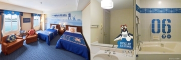 ハウステンボスの「エヴァ」コラボ部屋が進化！バスルームは機体識別番号を模したタイル＆ペンペン演出も 冬限定グルメ＆グッズも続々
