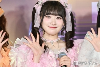 ＝LOVE齋藤樹愛羅、ミニスカ制服姿に絶賛の声「アニメから出てきたみたい」「まだまだ現役でいける」