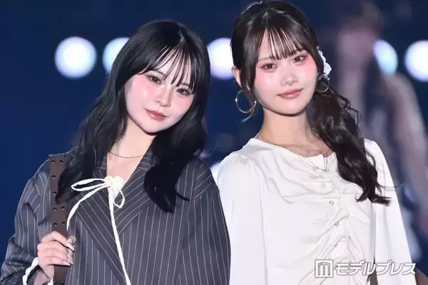 「美人YouTuberさくらの妹・滴「関コレ」シークレット出演 姉妹で手繋ぎランウェイ」の画像