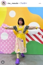 4代目スイちゃん・増田梨沙、6年間で身長40cm伸びる 小学校卒業式の袴姿＆入学当初の写真公開「成長に感動」「大きくなったね」の声