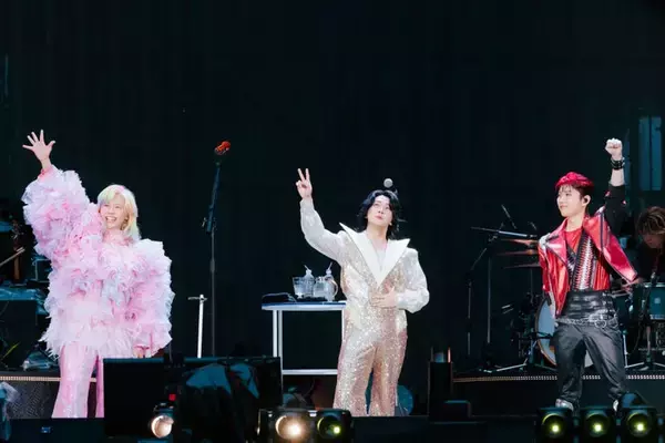 Mrs. GREEN APPLE、バンド史上初“国立競技場”4DAYS完走「Ringo Jam」発足10周年を祝いステージ上空にドローンアート【ゼンジン未到とイ／ミュータブル〜間奏編〜】