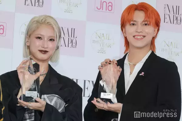 WEST.神山智洋＆超特急タカシ＆HANA・MOMOKAら、思いのこもったネイル披露「ネイルオブザイヤー2025」授賞式に豪華集結