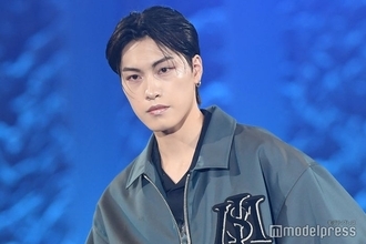 OCTPATH西島蓮汰、ヌーディーメイク×ユニークデニムで新たな魅力「印象違う」「色気すごい」と反響【サツコレ2025A/W】