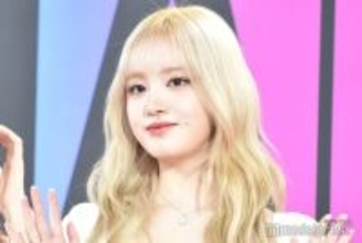 IVEリズ、透け感タイツから美脚輝く「なんて長い脚」「エレガントでゴージャス」と反響