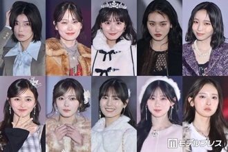 【「ガルアワ2026A/W」坂道シリーズまとめ】乃木坂46・櫻坂46・日向坂46、OG含め25人豪華集結 ステージ華やかに彩る