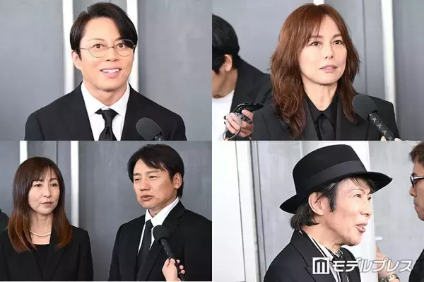 LUNA SEA真矢さん「お別れの会」に西川貴教・相川七瀬・かとうれいこら著名人が参列