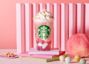 スタバ新作「ひなまつり フラペチーノ ショートサイズ」あられが華やか、家族みんなで飲みたい一杯