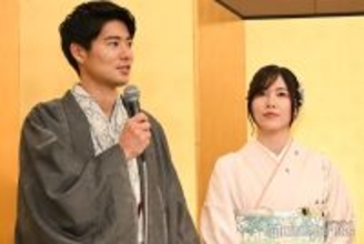 【松井珠理奈＆ボイメン辻本達規結婚会見】出会いは11年前の名古屋駅 ライバル心から恋心へ