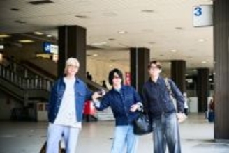 Mrs. GREEN APPLE、スタジアムツアーのため大阪入り 来阪写真公開