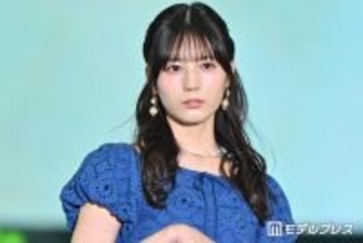 日向坂46小坂菜緒、夏っぽ清楚コーデで登場「爽やか」「似合ってる」絶賛の声【ガルアワ2026SS】