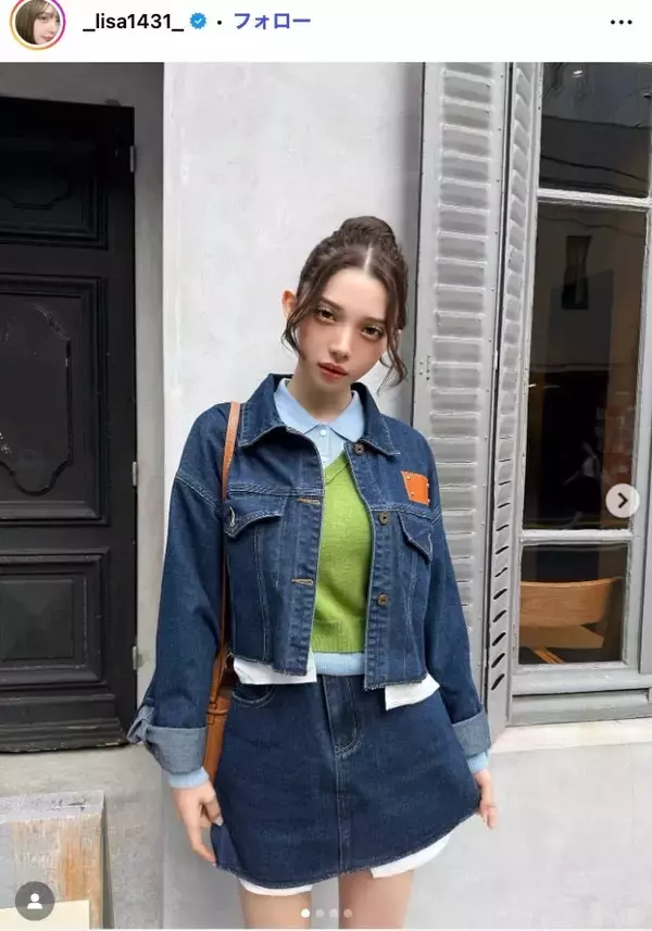 広島カープ小園海斗選手の妻・渡辺リサ、美肩輝くボーダートップス姿に反響「スタイル良すぎ」「大人可愛い」