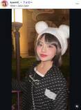 「「イッテQ！」新メンバー候補生で話題“きゃすみる”辻加純、胸元ざっくりオフショルドレス姿公開「プリンセス」「綺麗」の声」の画像1