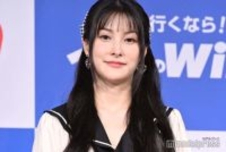 KARAギュリ、オーバーサイズニットから美脚スラリ「オーラ全開」「スタイル抜群」と反響